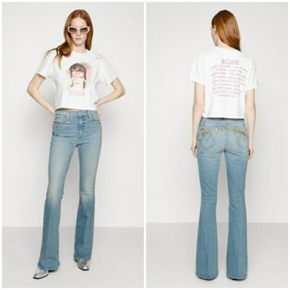 💕MOTHER SUPERIOR💕 MOTHER x BOWIE The Super Cruiser ~ The Jean Genie 30 NWT - Picture 8 of 17